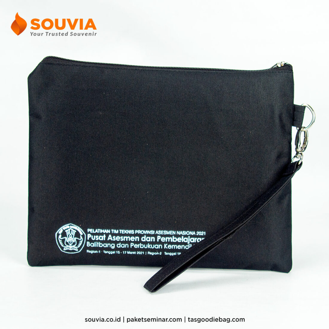 pouch bag d300 souvenir kantor untuk dokumen dan kertas