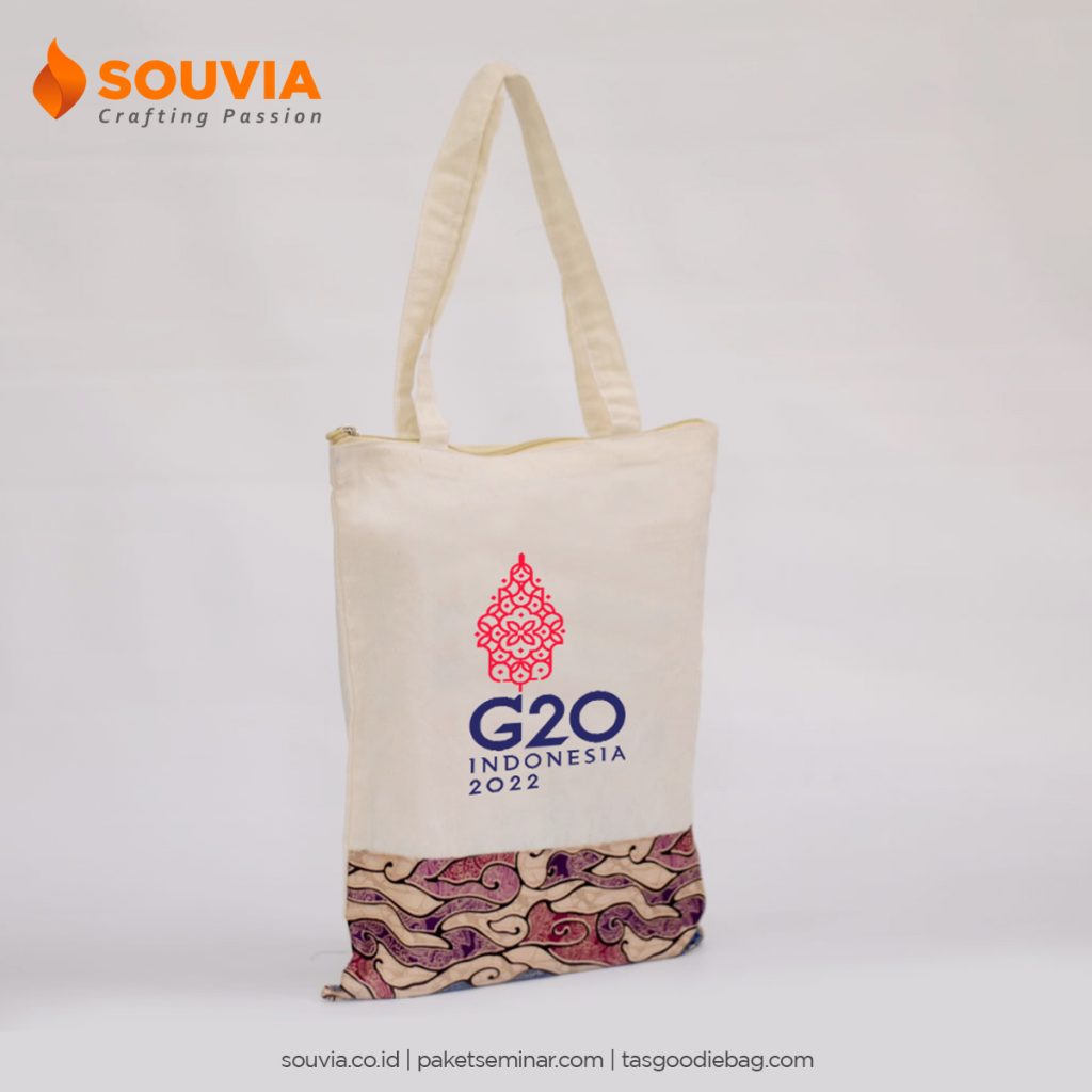 Totebag Calico Plus Souvenir G20