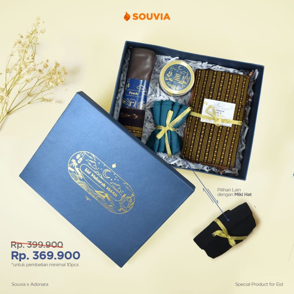 paket hampers adonara dengan tenun asli