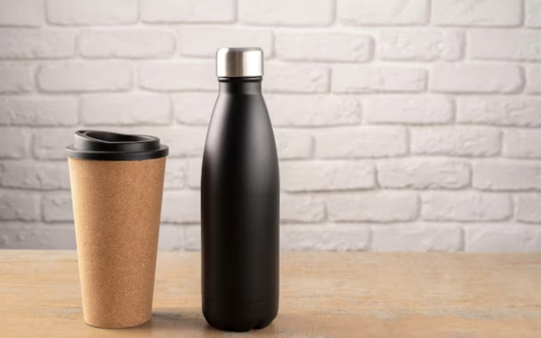 bahan tumbler stainless dengan paper cup