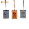 ID card holder batik meta nic yang dengan 3 pilihan warna dan 3 pilihan aksen batik.
