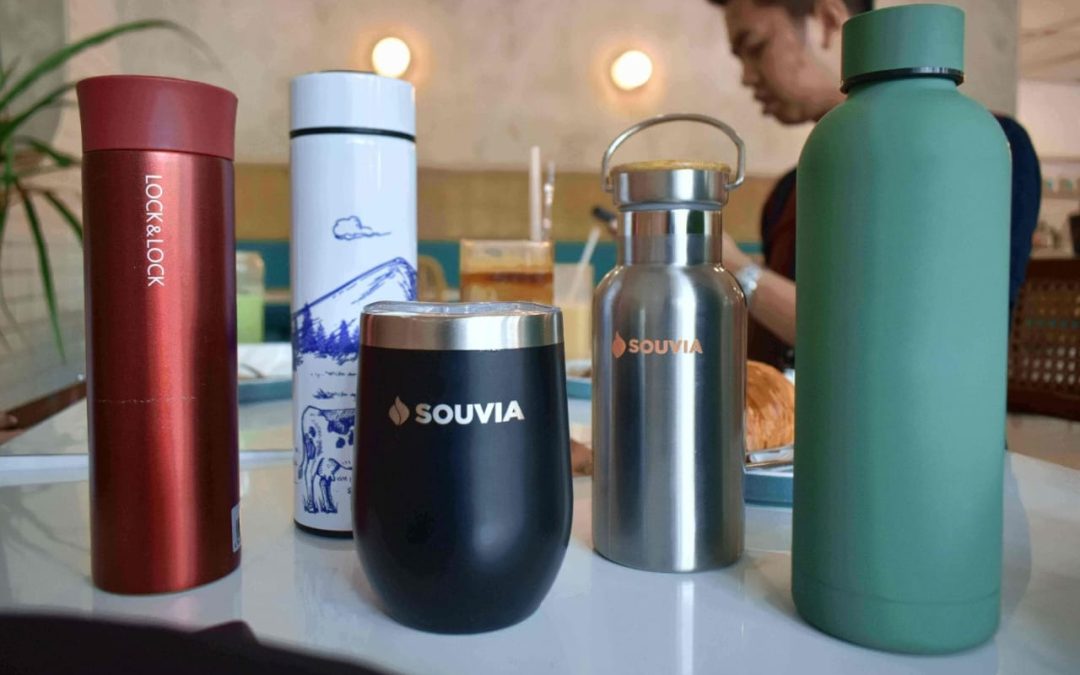 UV printing tumbler bersama SOUVIA