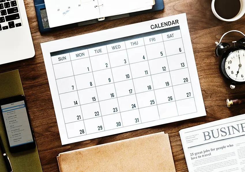 6 Rekomendasi Bentuk Kalender untuk Segala Fungsi