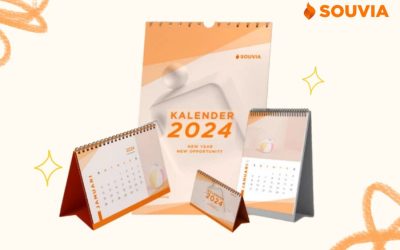 11 Contoh Kalender Meja Unik, Cocok untuk Souvenir