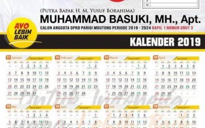 3 Contoh Kalender Caleg untuk Kampanye