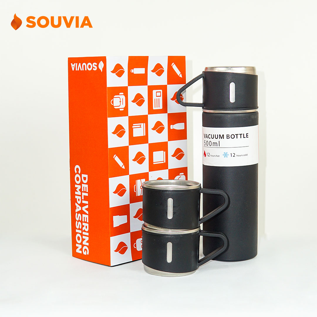 Souvenir Kantor Vacum Flask Set